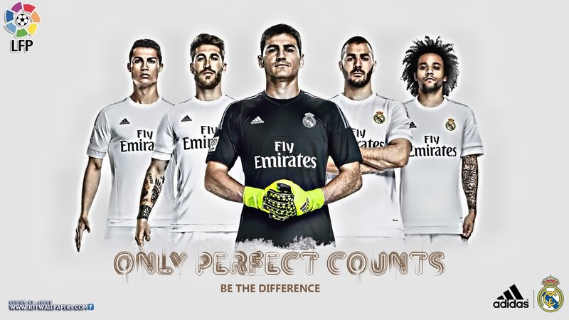 Five Soccer Players — White