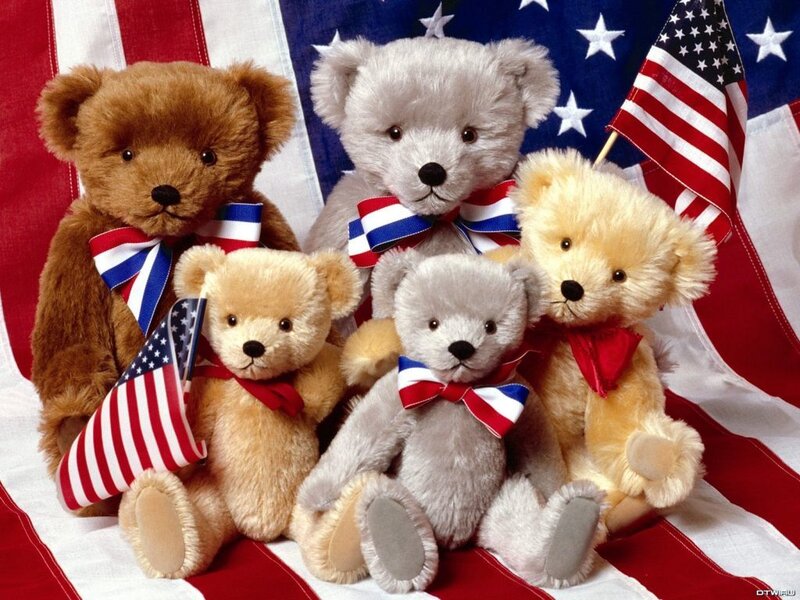 Five Teddy Bears