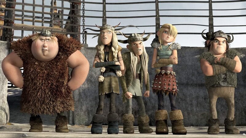 Five Viking Characters