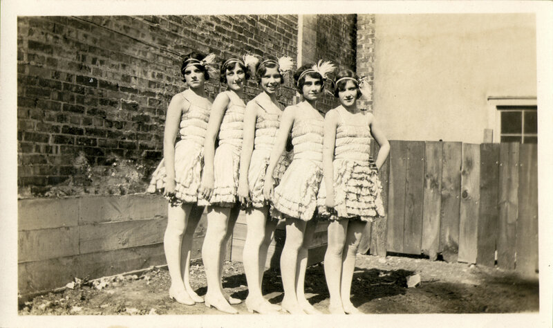 Five Women in Costumes