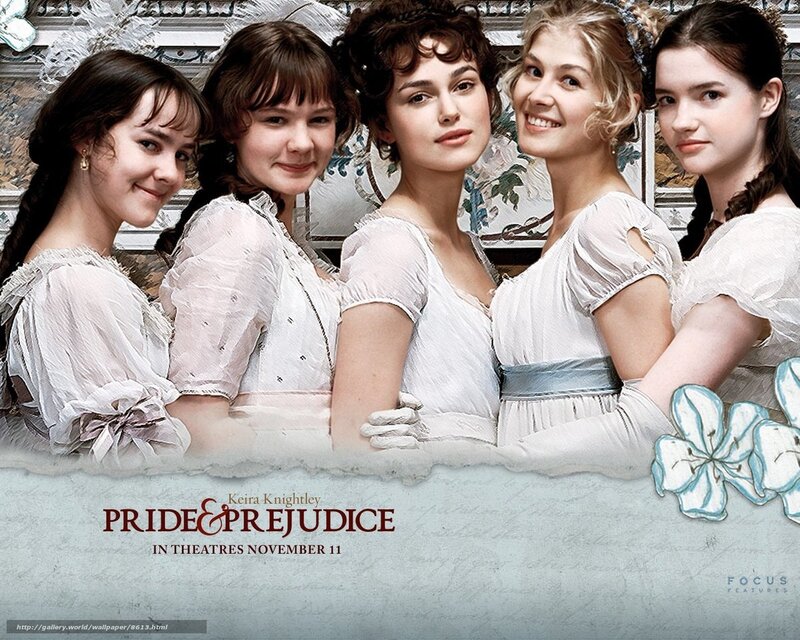 Five Women in Period Dresses