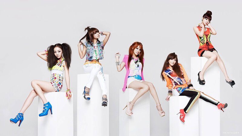 Five Women on Pedestals