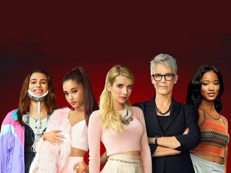 Five Women Standing — Red
