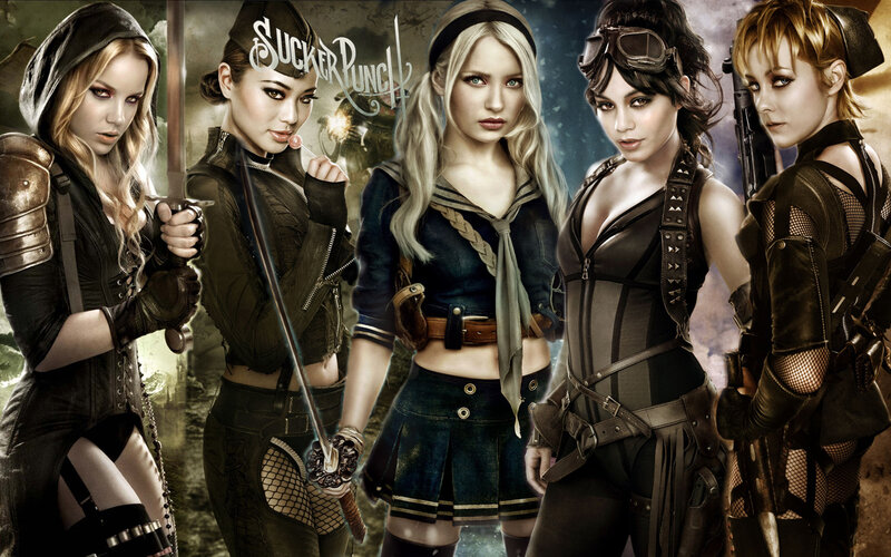 Five Women with Weapons — Black