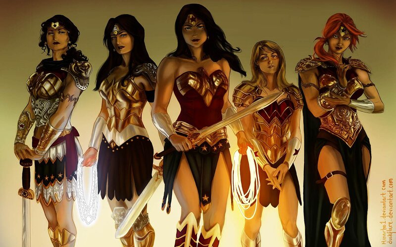 Five Wonder Women Characters