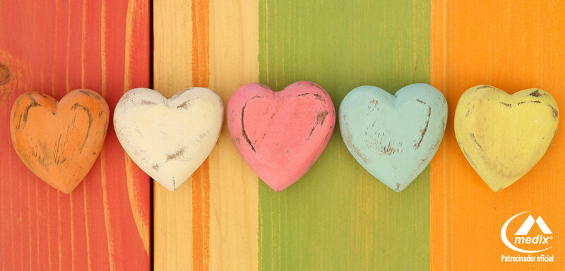 Five Wooden Hearts