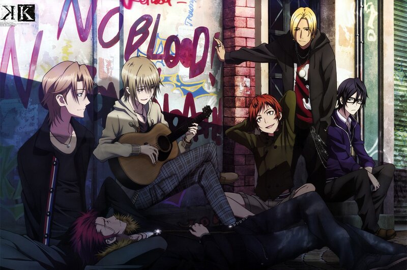 Five Young Men in Alley