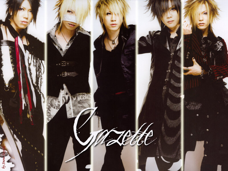 Five Young Men in Goth Fashion