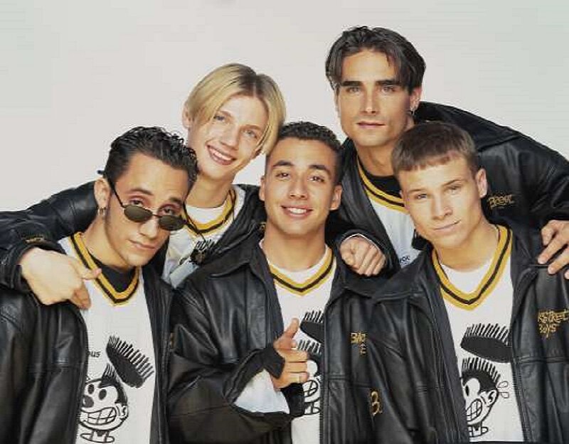 Five Young Men in Leather Jackets