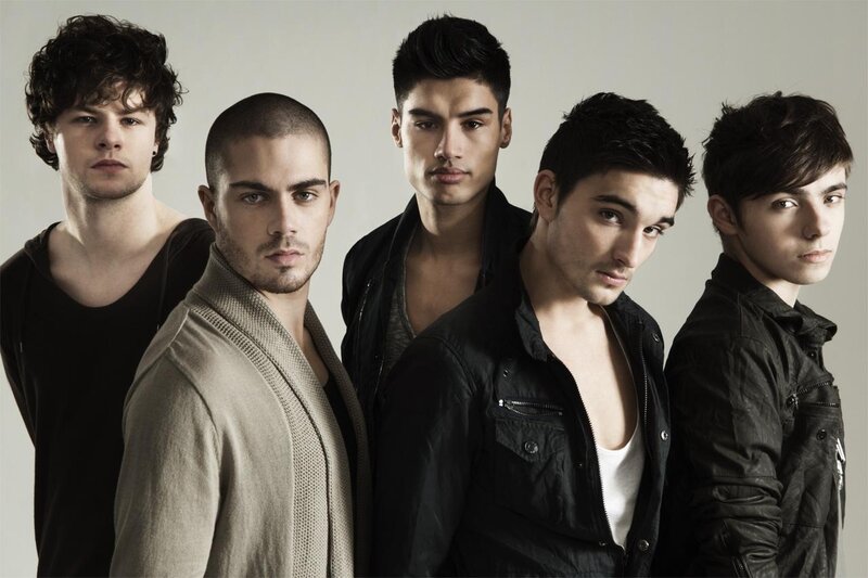 Five Young Men in Studio — Black