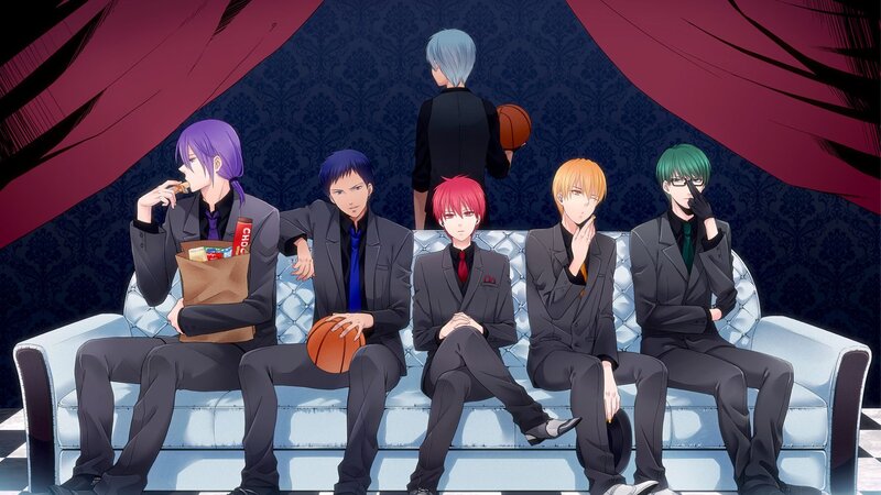 Five Young Men on Couch