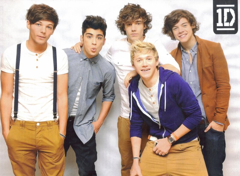 Five Young Men Posing — White, Friendly, Photograph