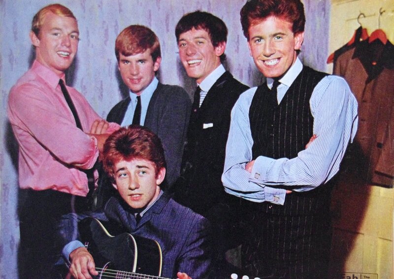 Five Young Men with Guitar