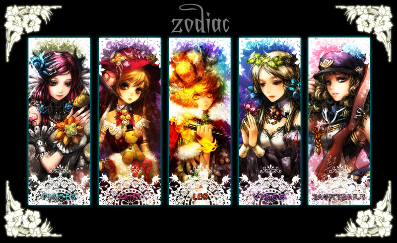 Five Zodiac Characters