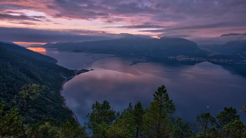 Fjord at Twilight