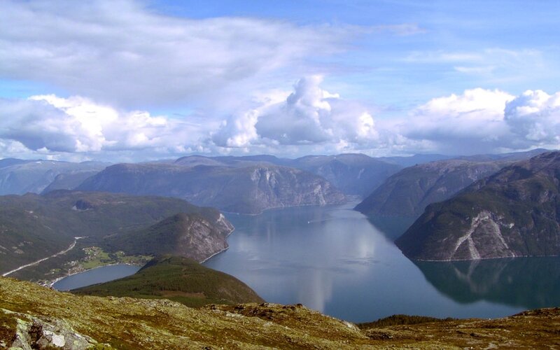 Fjord Landscape View
