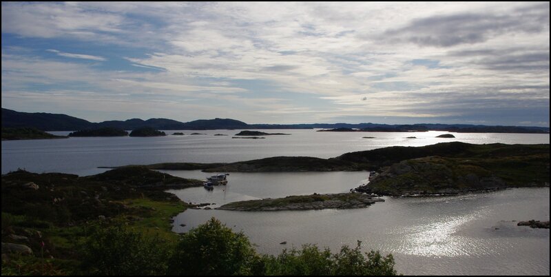 Fjord with Islands