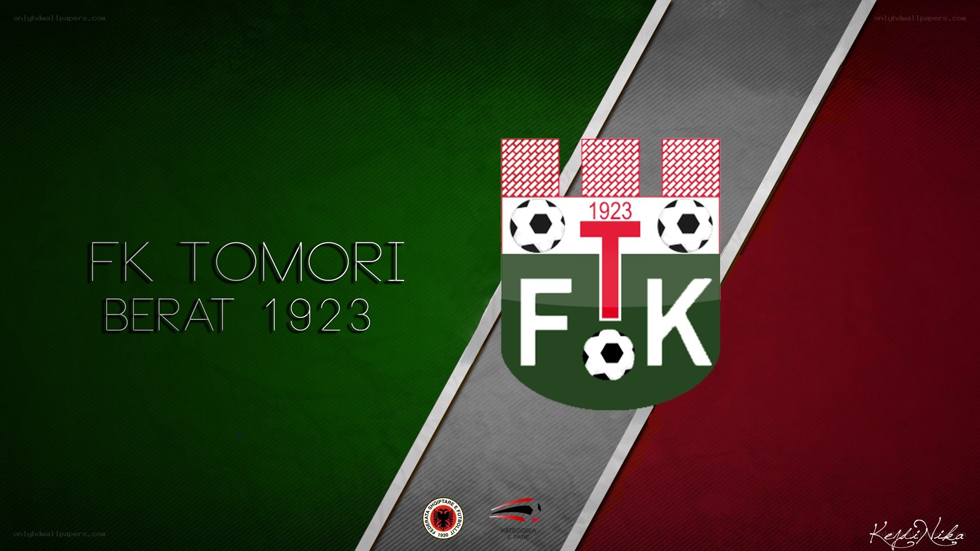 FK Tomori Berat 1923 logo