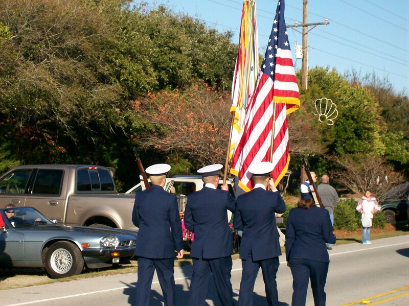 Flag Bearers in Uniform