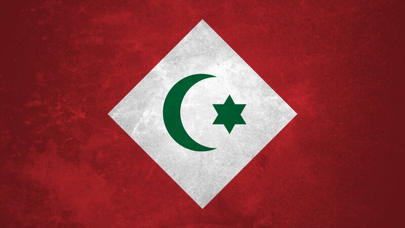 Flag of Algeria — Red