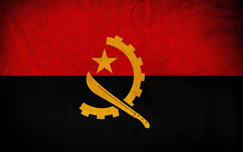 Flag of Angola — Red