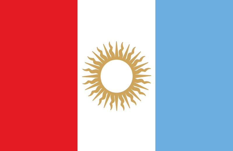 Flag of Argentina — Red, Neutral