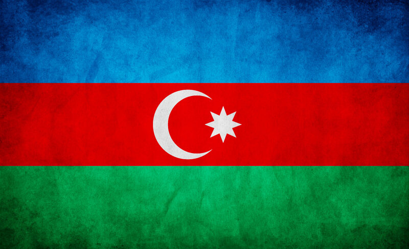 Flag of Azerbaijan — Blue