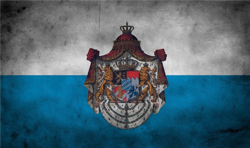 flag of bavaria with coat of arms