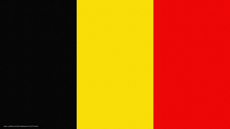 Flag of Belgium — Black