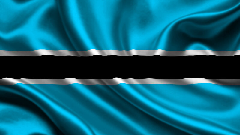 Flag of Botswana — Blue