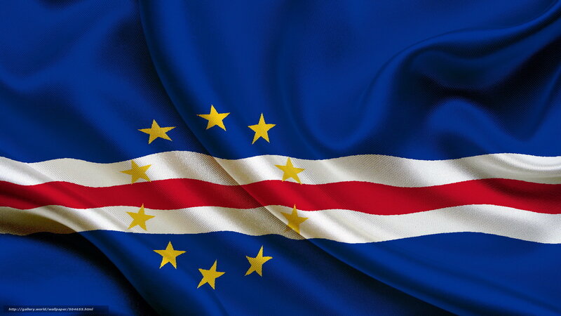 Flag of Cape Verde — Blue, Patriotic