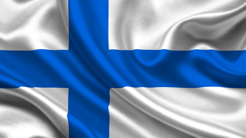 Flag of Finland — Blue