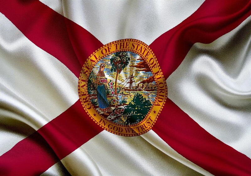 Flag of Florida — Red