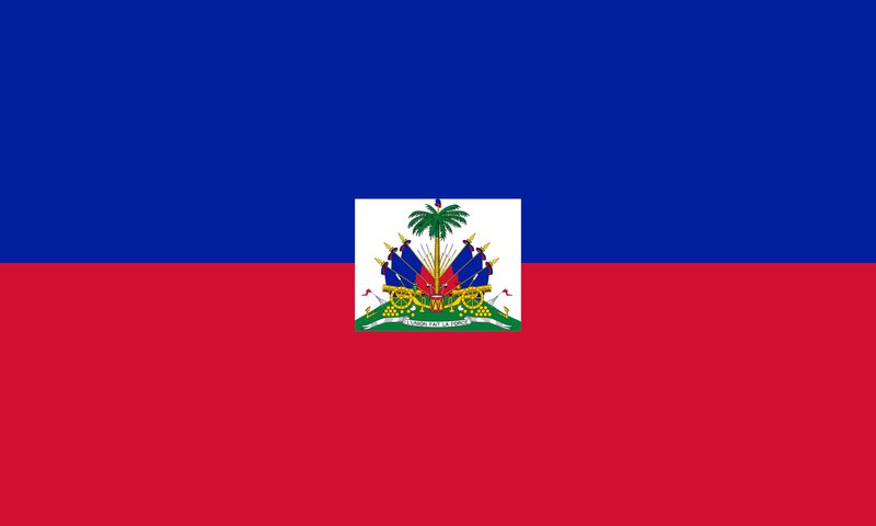Flag of Haiti — Blue