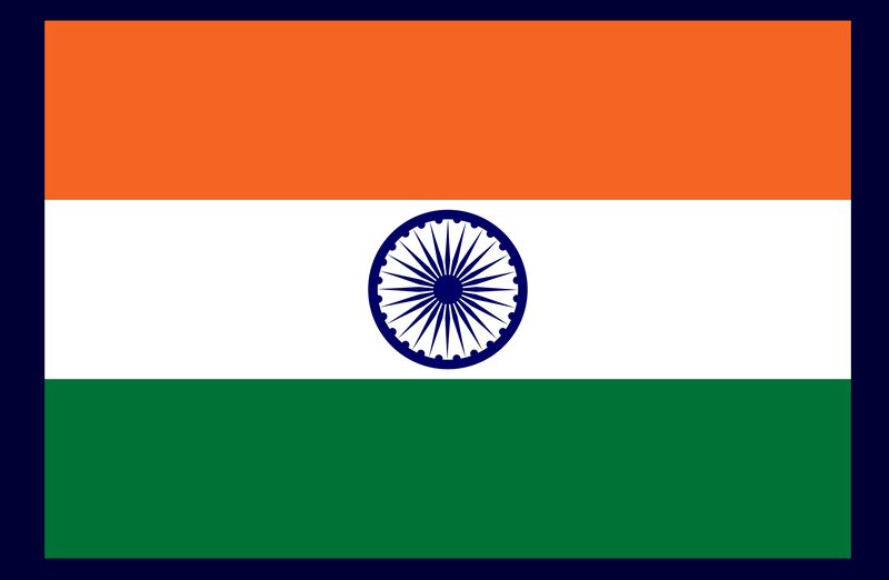 Flag of India — Saffron