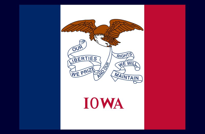 Flag of Iowa