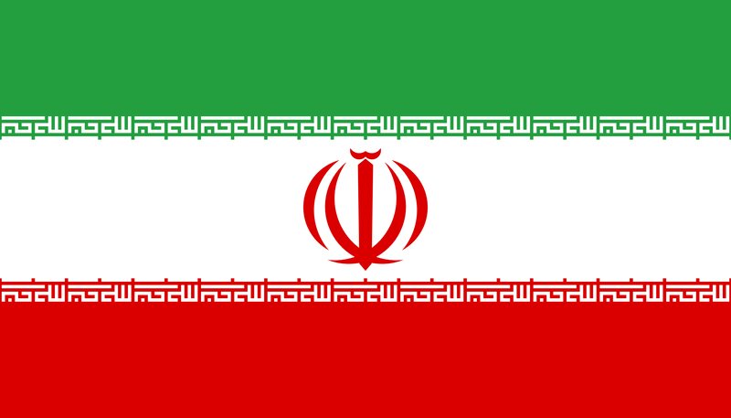 Flag of Iran — Green, Neutral
