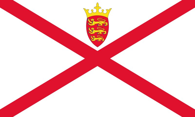 Flag of Jersey — White