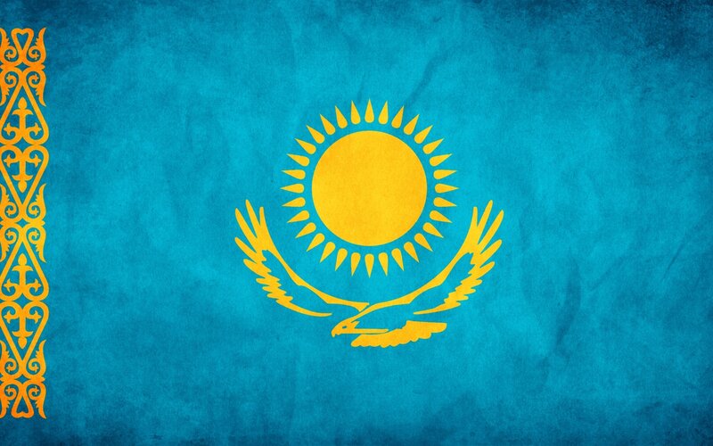 Flag of Kazakhstan