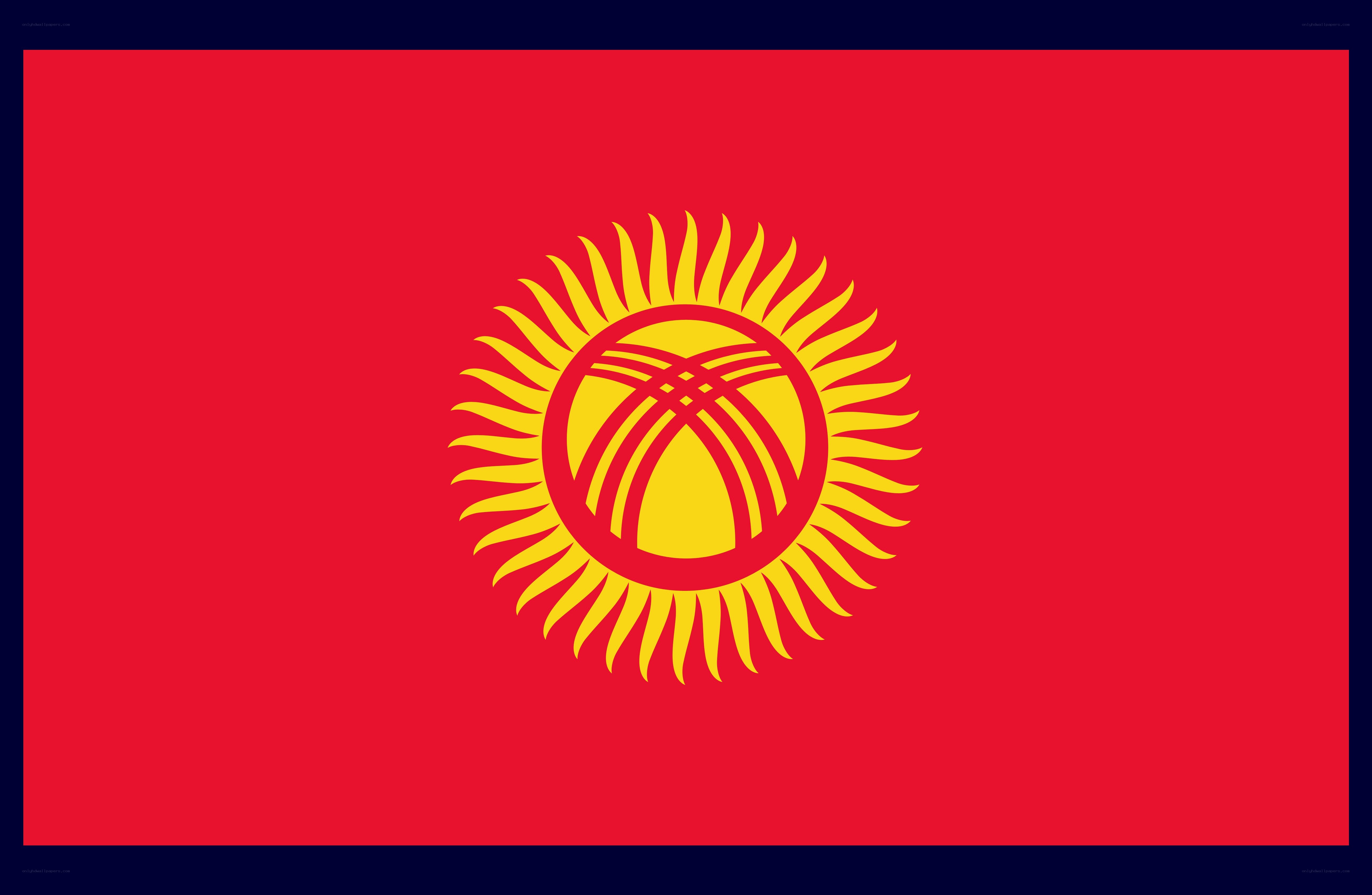 Flag of Kyrgyzstan