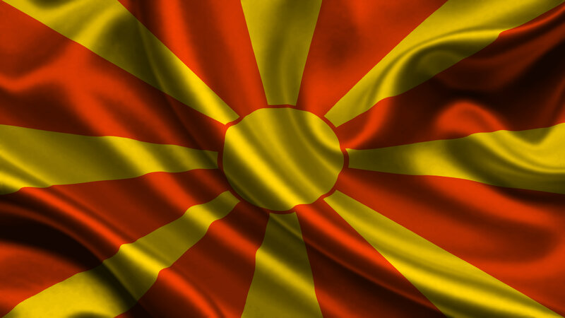 Flag of Macedonia — Red