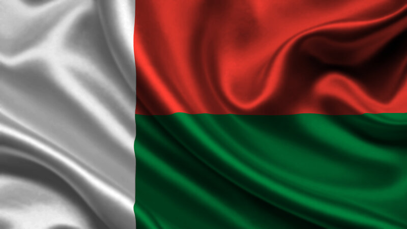 Flag of Madagascar — Red