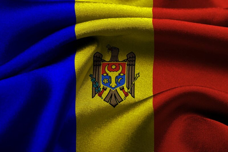 Flag of Moldova — Blue