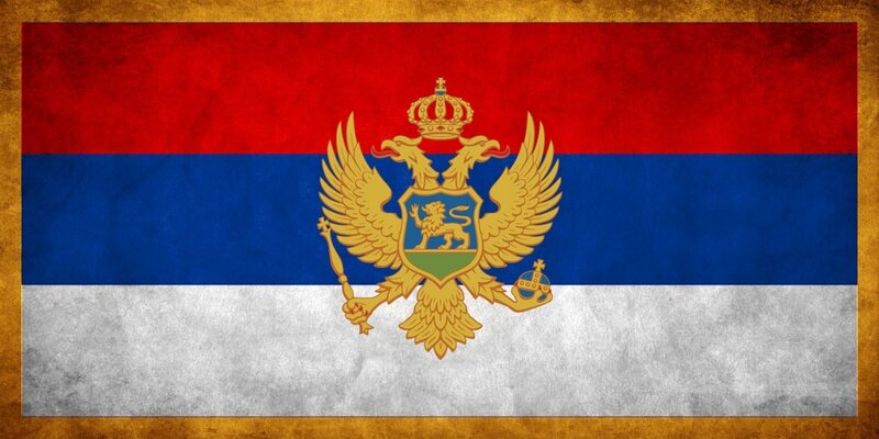 Flag of Montenegro — Red