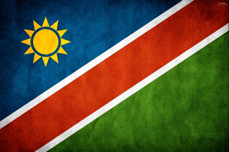 Flag of Namibia — Blue, Patriotic
