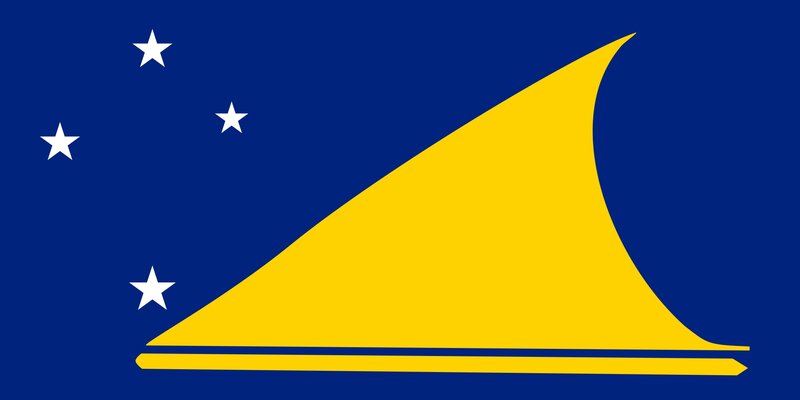 Flag of Nauru — Blue, Calm