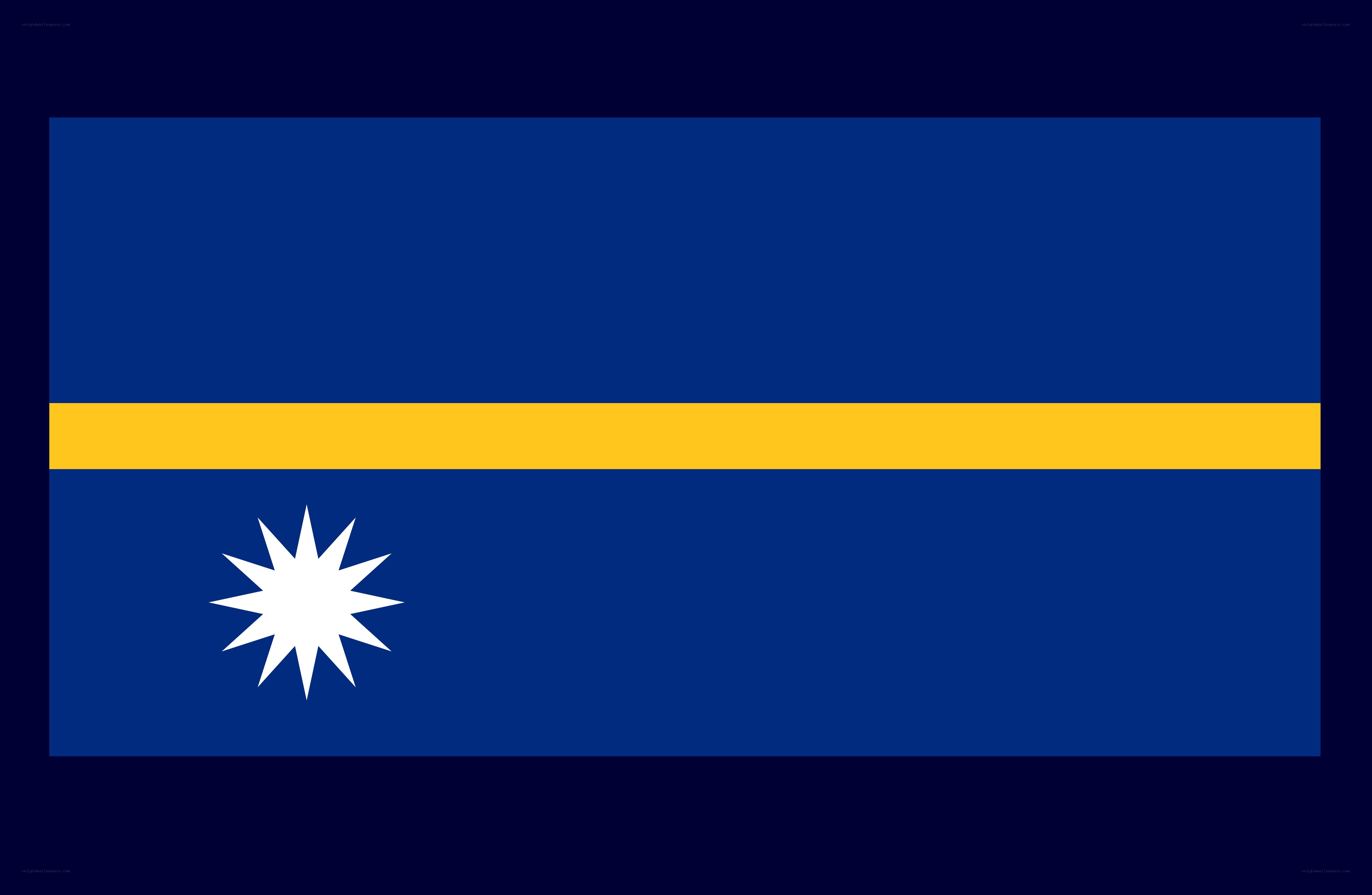Flag of Nauru