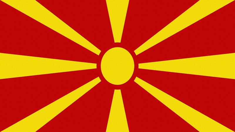Flag of North Macedonia
