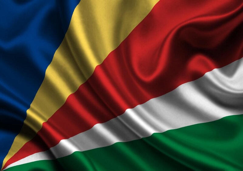 Flag of Seychelles — Blue