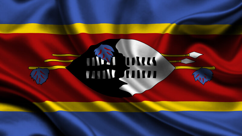 Flag of Swaziland — Blue